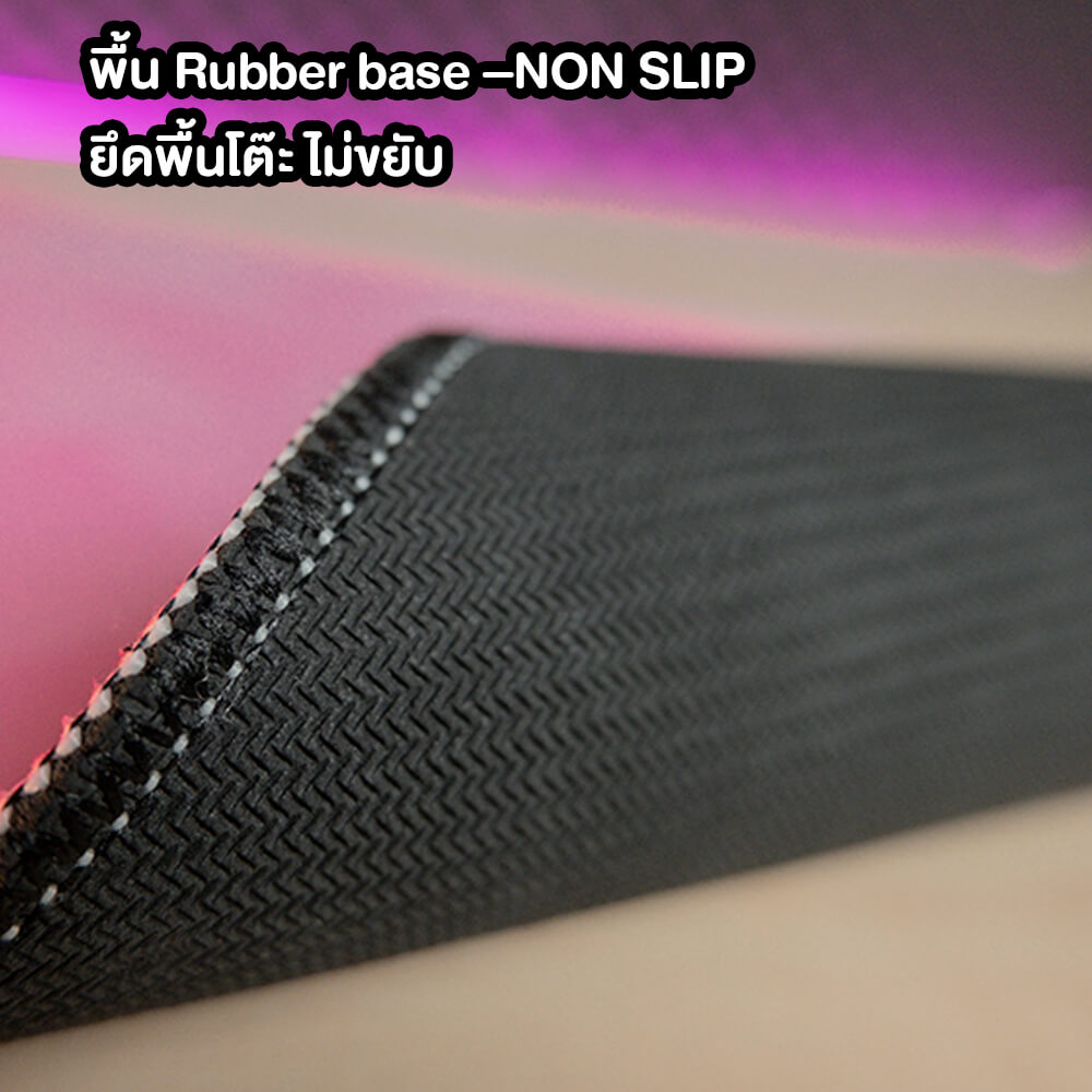 แผ่นรองเมาส์เกมมิ่ง ONIKUMA SAKURA GAMING MOUSEPAD - สีชมพู_3